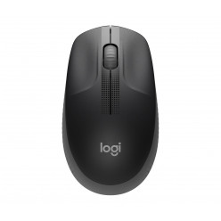 Logitech Wireless Mouse M190 Full-size - MID GREY - 2.4GHZ - EMEA - M190